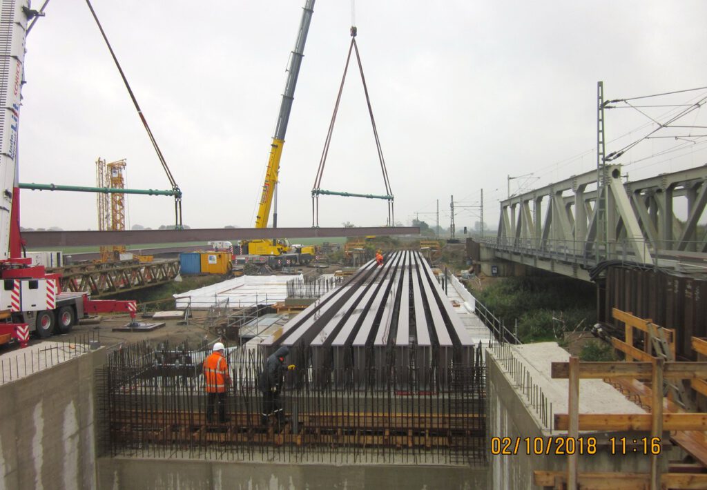 Bauüberwachung Brücke EÜ Ochtum, Bremen